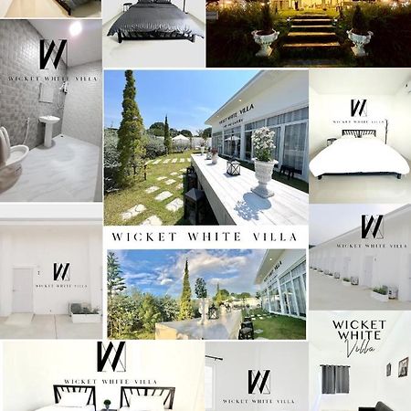 Wicket White Villa Photharam Eksteriør bilde